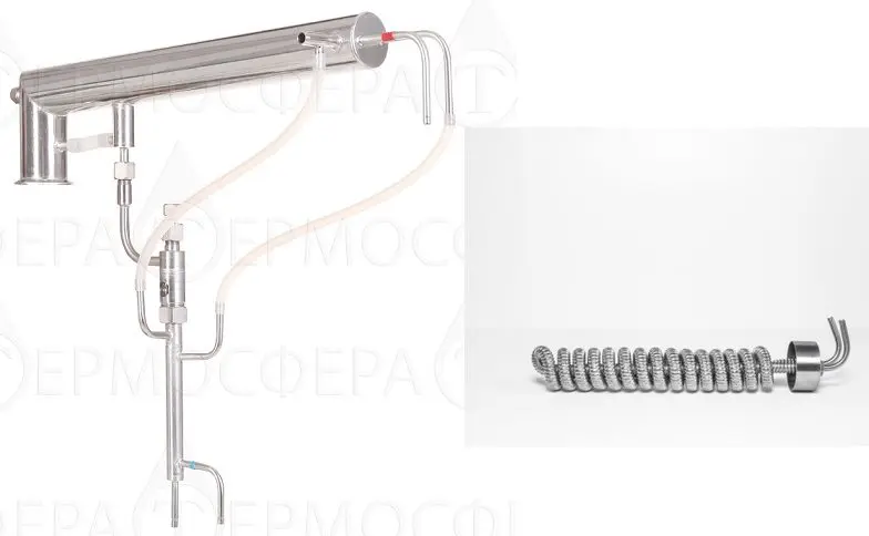 Overview of Geyser devices from &#8220;Thermosphere&#8221;: Classic, Lux, distillation column F43