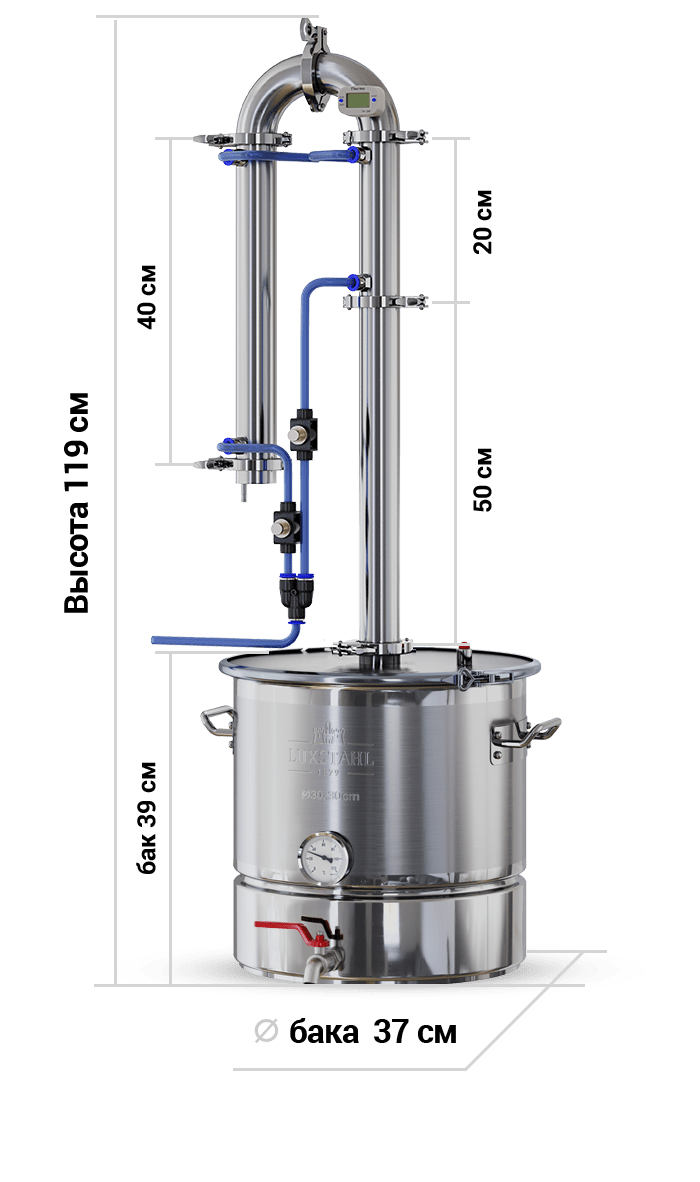 Overview of moonshine Luxstahl 5 (Luxstal 5)