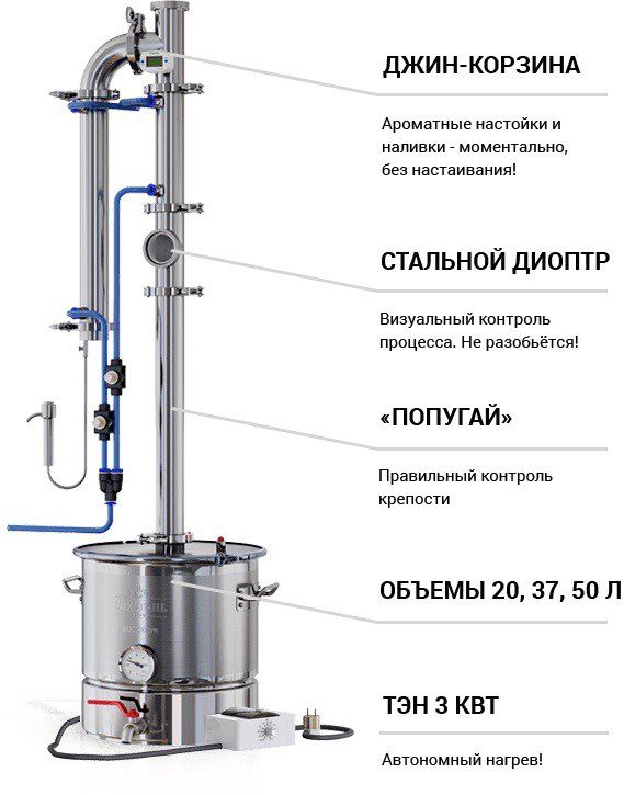 Overview of moonshine Luxstahl 5 (Luxstal 5)