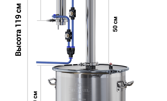 Overview of moonshine Luxstahl 5 (Luxstal 5)