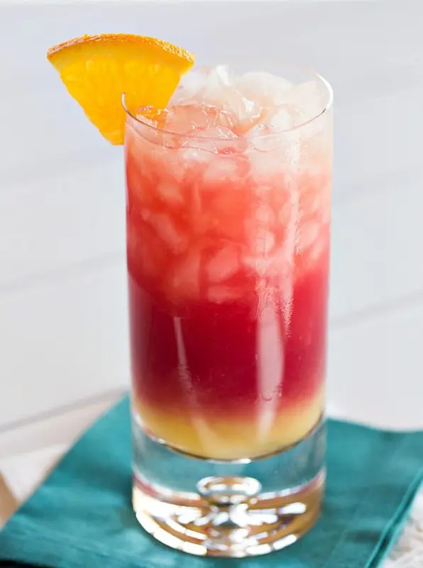 Palm Coast sunrise cocktail recipe