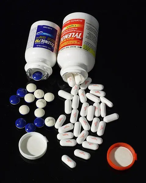 Paracetamol weakens control