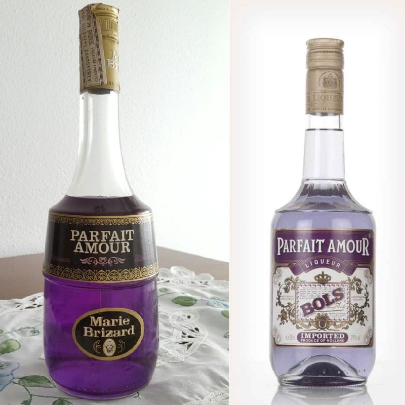 Parfait Amour &#8211; violet liqueur of &#8220;perfect love&#8221;