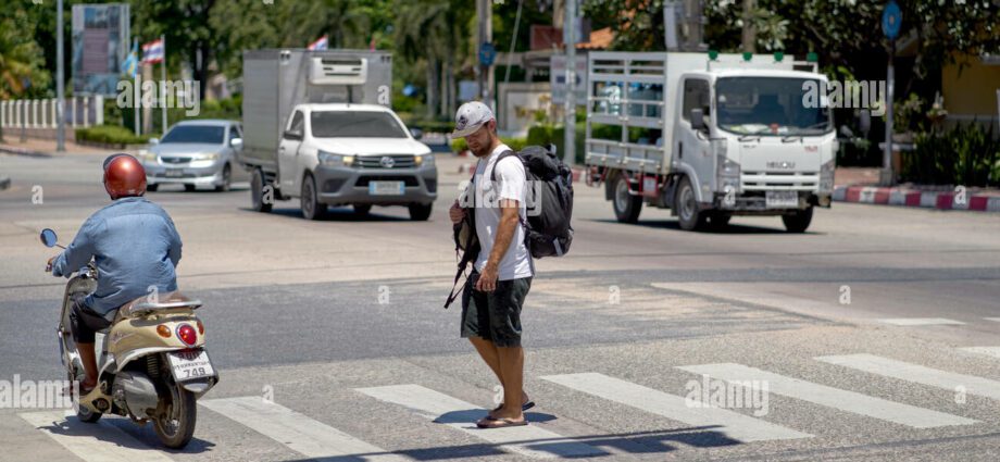 Pedestrian and his motorists