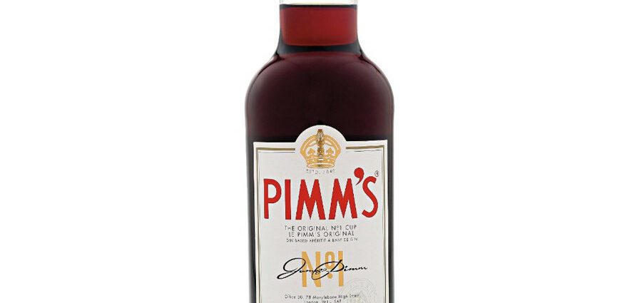 Pimms (Pimm&#8217;s) &#8211; a purely English alcoholic drink