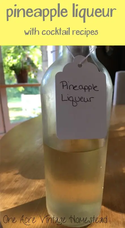 Pineapple liqueur: 3 recipes at home