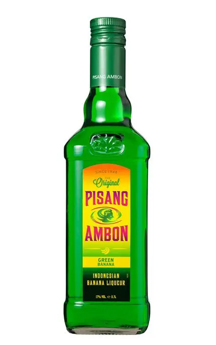 Pisang Ambon is a banana liqueur from Indonesia.