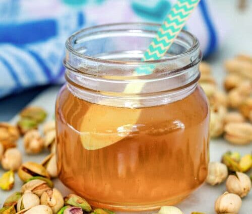 Pistachio syrup: 2 recipes at home