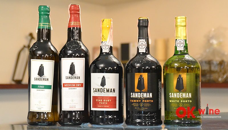 Port wines and brandy Sandeman (Sandeman)