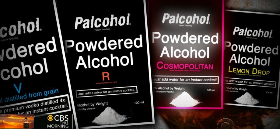 Powdered alcohol &#8211; compact degrees or just add water