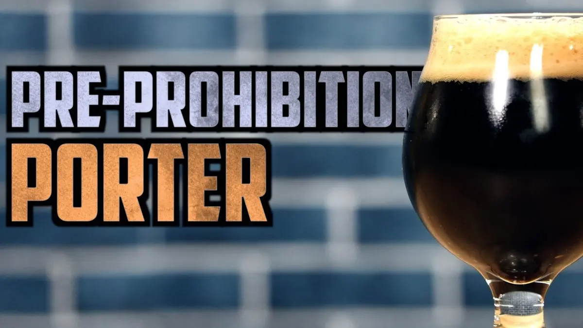 Pre-Prohibition Porter