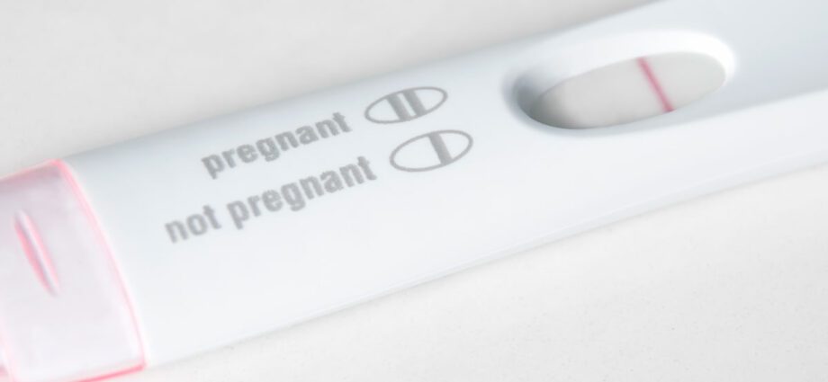 Pregnancy test: what is a false negative?