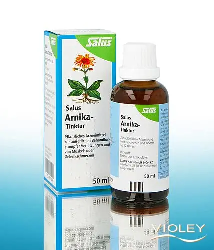 Preparation and application of arnica tincture