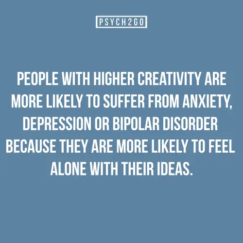 Prone to depression? The reason is creativity