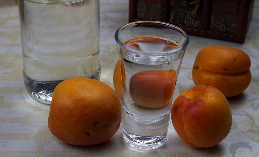 Proper apricot moonshine