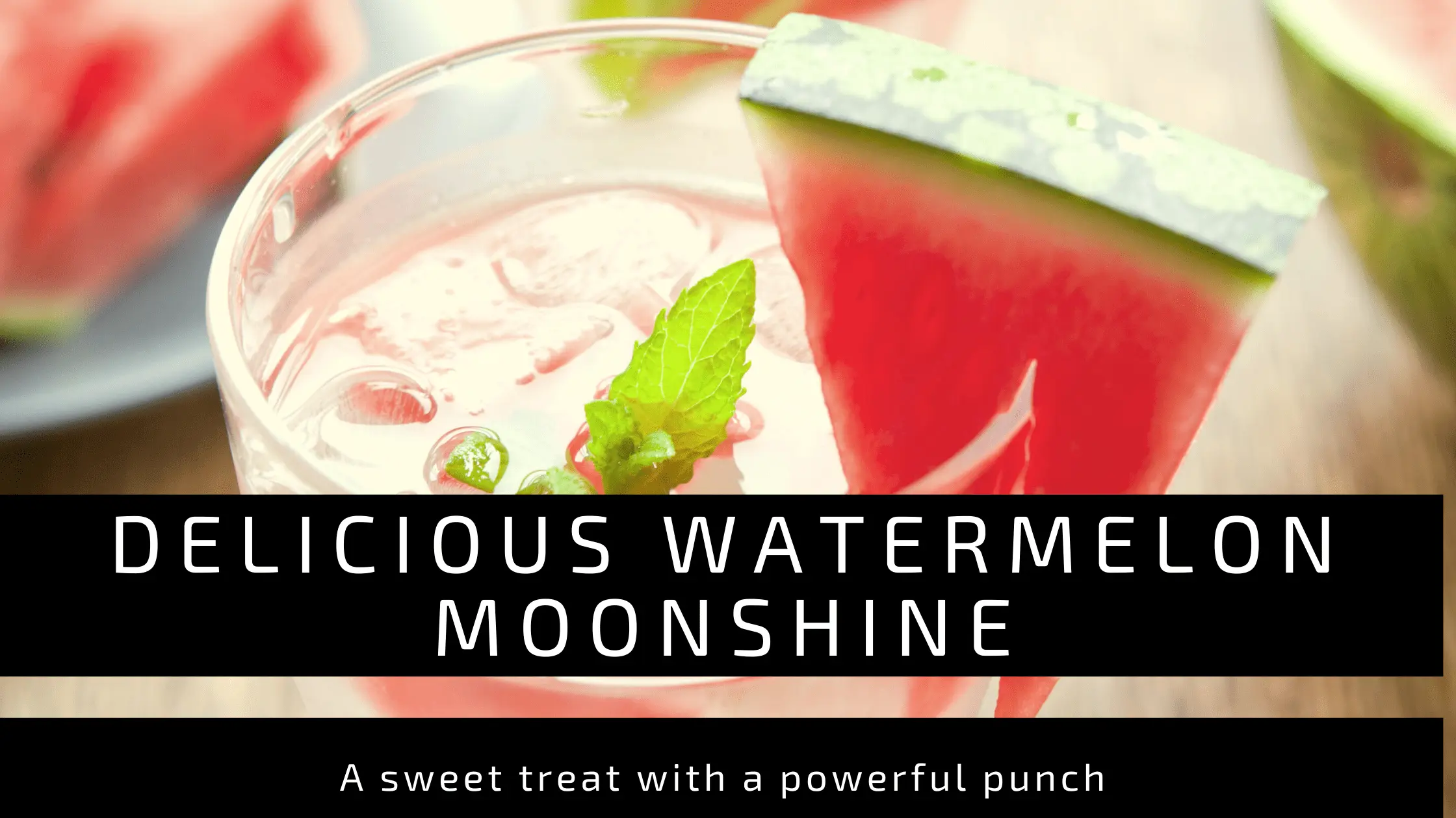 Proper melon mash for moonshine