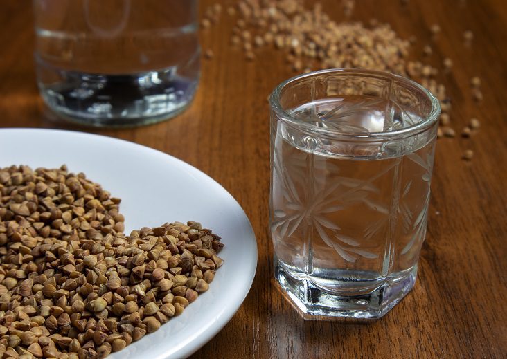 Proper moonshine from buckwheat