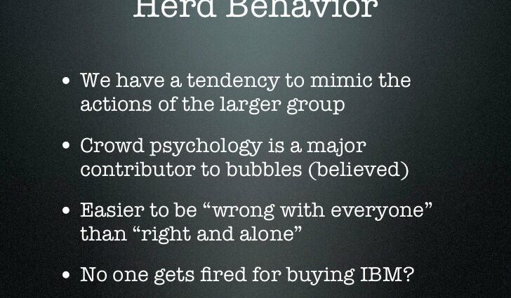 Psychology of behavior: how does the herd mentality control us?