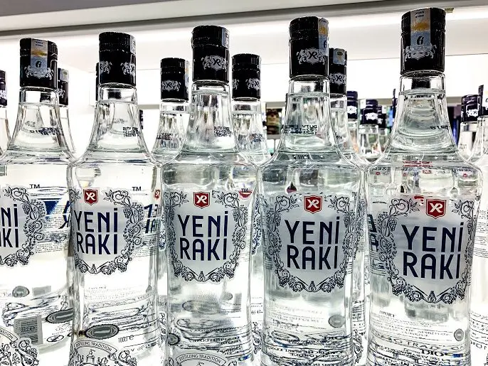 Raki (Turkish anise brandy)