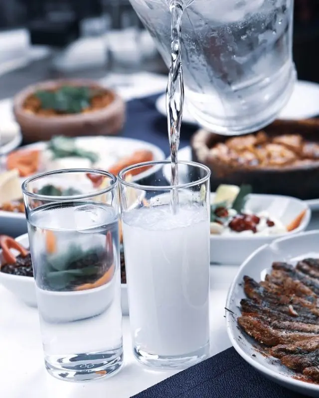 Raki (Turkish anise brandy)