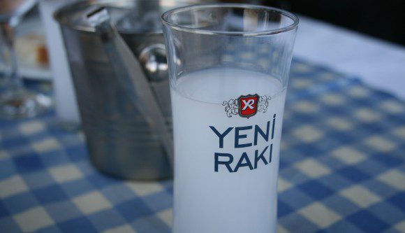 Raki (Turkish anise brandy)