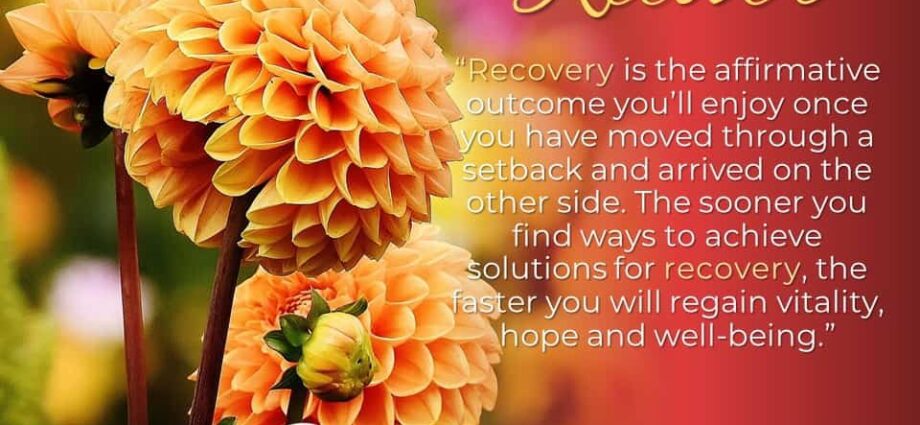 Recovery from adversity: time does not heal