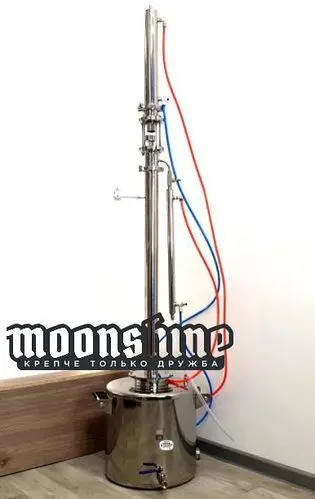 Review moonshine still Rocket (Rocket) from Cuprum &#038; Steel (Cuprum End Steel)