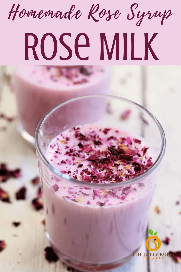 Rose Pouring: 4 Recipes at Home