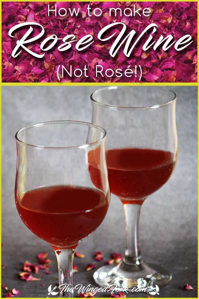 Rose wine: 2 recipes at home