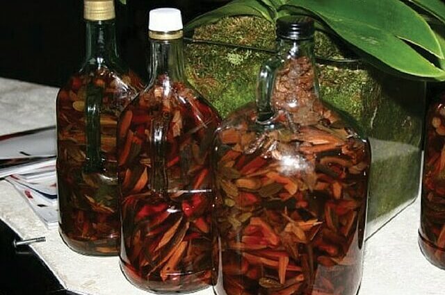 Rum tinctures and Dominican Mamajuana