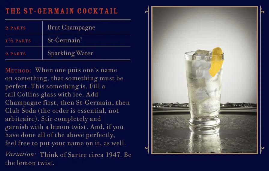 Saint Germain liqueur: history, description + 3 cocktail recipes