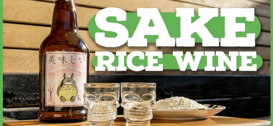 Sake (rice wine) at home