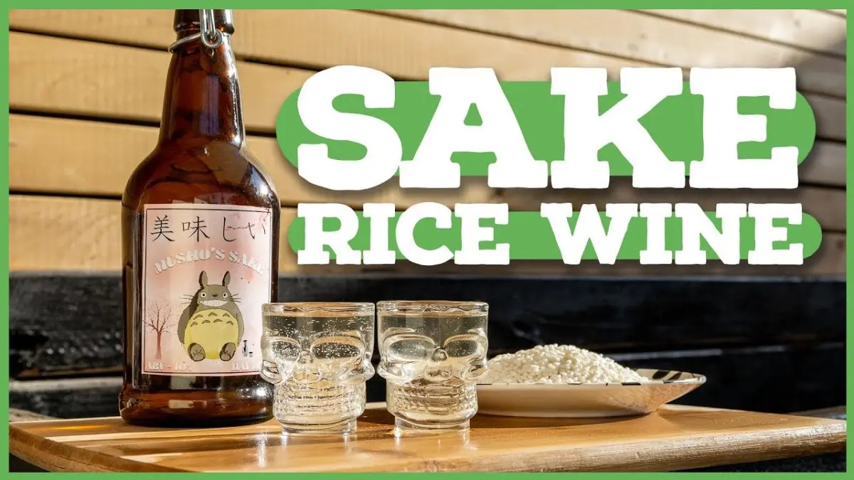 Sake (rice wine) at home