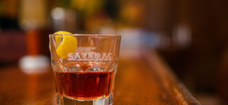 Sazerac is the official cocktail of Louisiana, invented by a Frenchman.