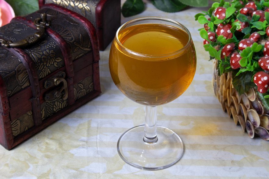 Sea buckthorn homemade wine