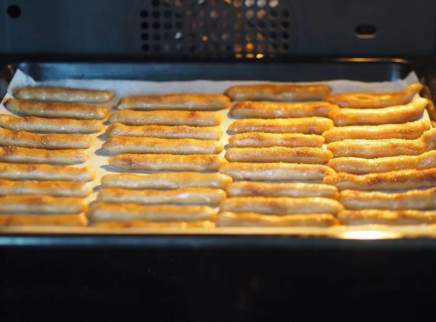 Simple homemade beer cookies (sweet and salty)