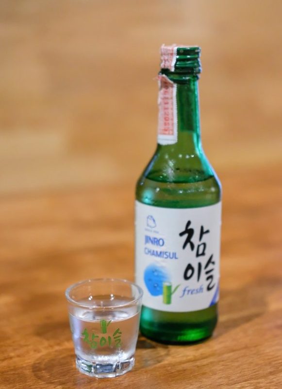 Soju &#8211; sweet Korean vodka