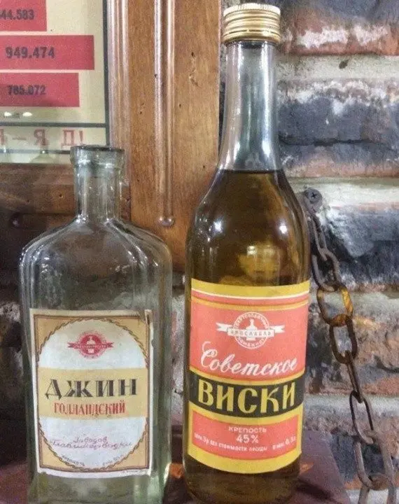 Soviet alcohol: official and popular names of drinks