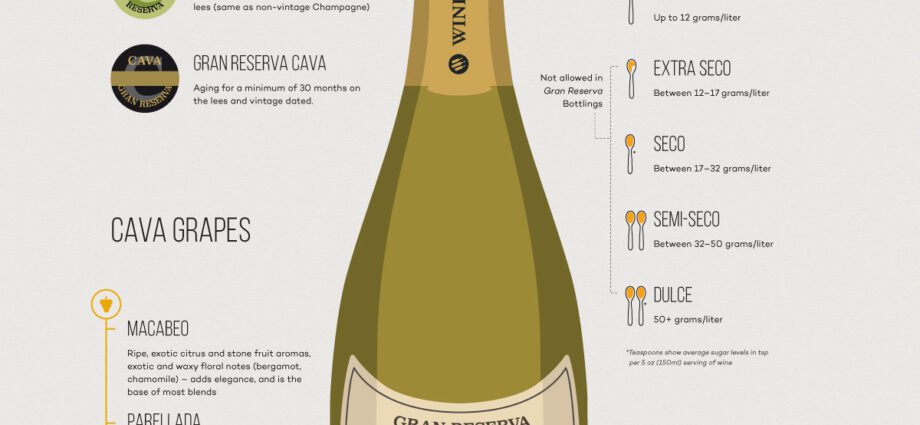 Sparkling wine Kava: what is it, history and types