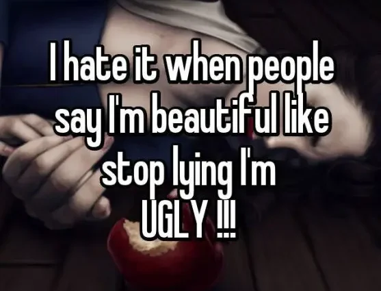 &#8220;Stop saying I&#8217;m beautiful!&#8221;