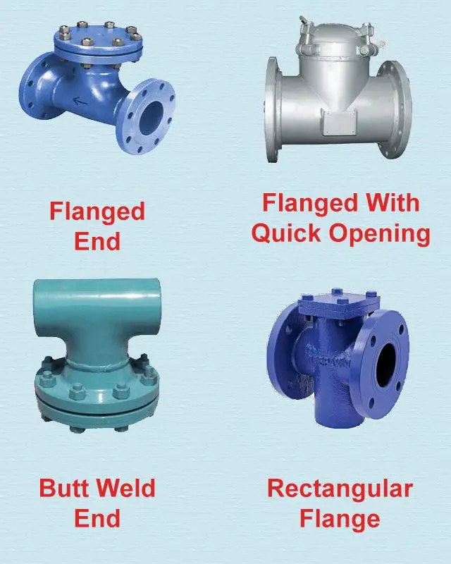 Strainer: types and description