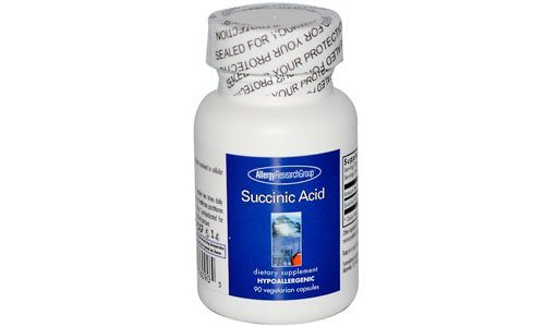 Succinic acid as a hangover remedy