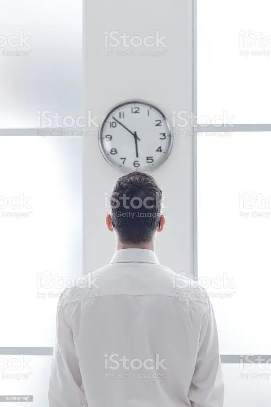 Take a look at the clock