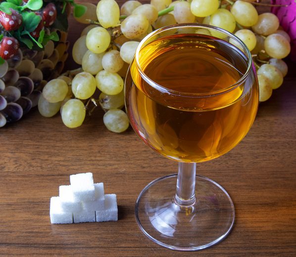 Technology for adding sugar to homemade wine