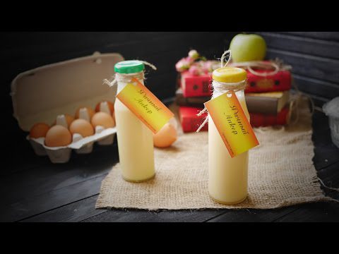 Technology for making egg liqueur