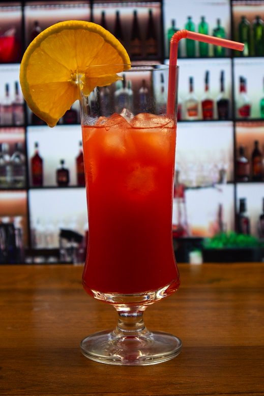 Tequila Sunrise cocktail &#8211; Mexican sunrise