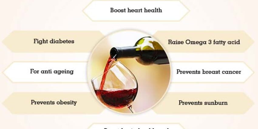 The benefits of dry wine