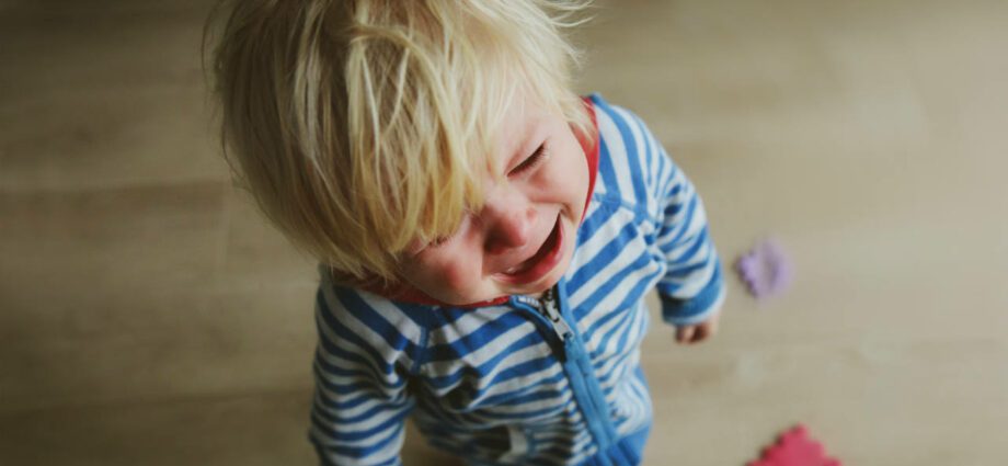 The child has a tantrum &#8211; what should parents do?