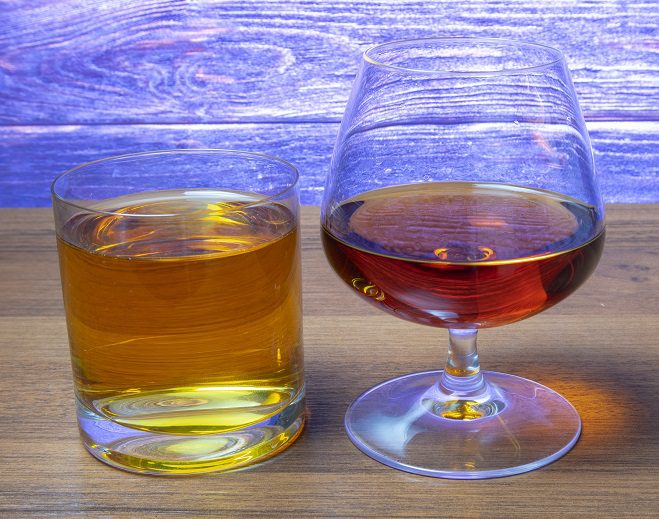 The combination of cognac with other drinks