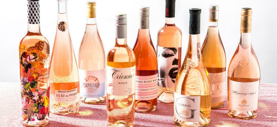 The culture of drinking rose wine